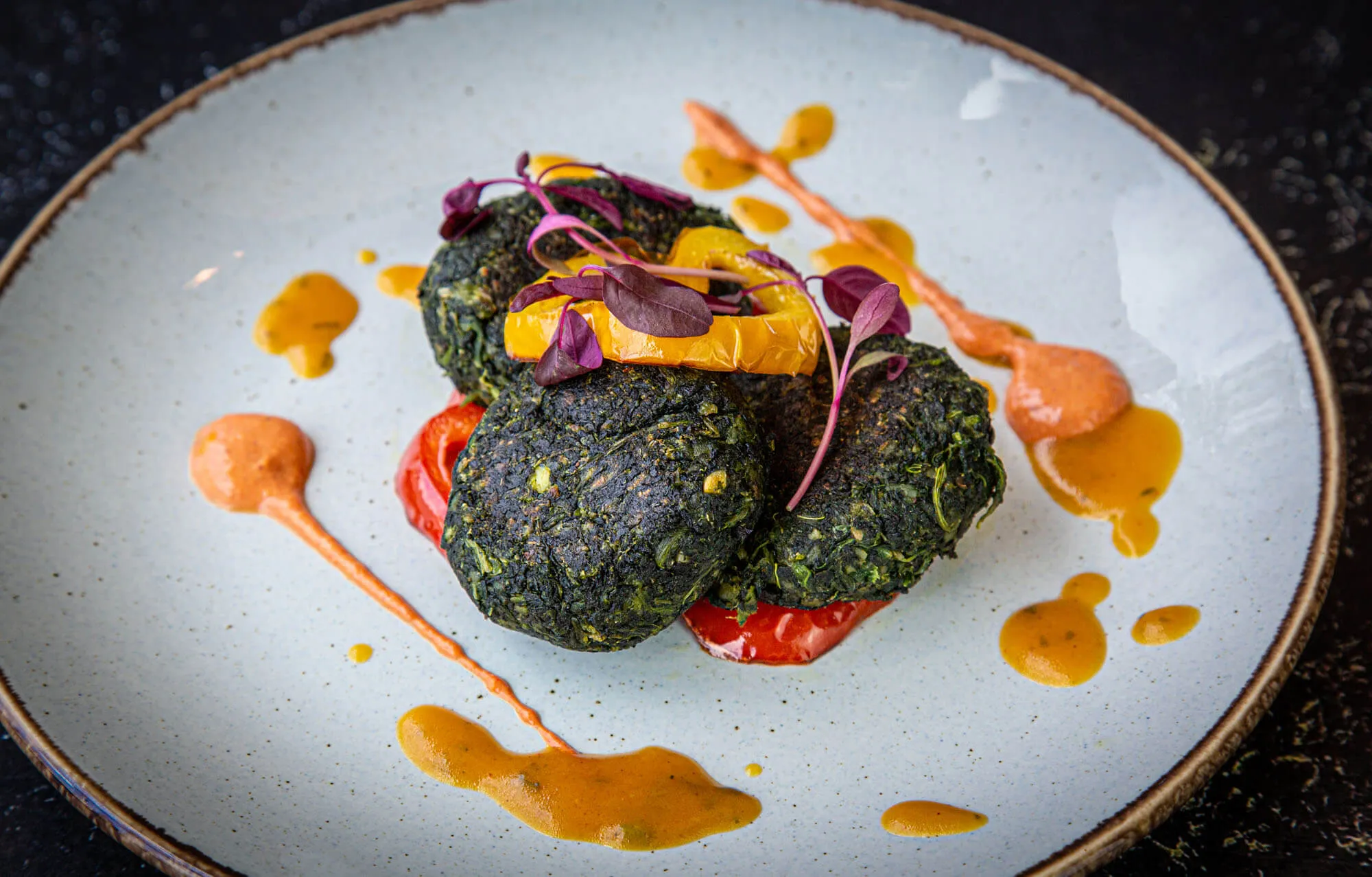 Spinach and Apricot Tikki